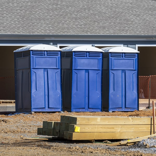 are there any restrictions on what items can be disposed of in the porta potties in Uncle Sam